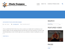Tablet Screenshot of chalocampus.com